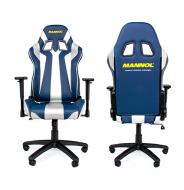 MANNOL Office Chair (silver/blue)