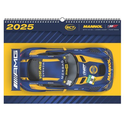 MANNOL Calendar in Cooperation with HRT Racing Team