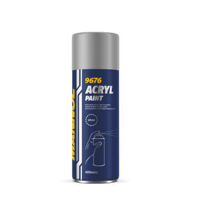 MANNOL Acryl Paint Silver