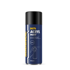 MANNOL Acryl Paint Black 400ml