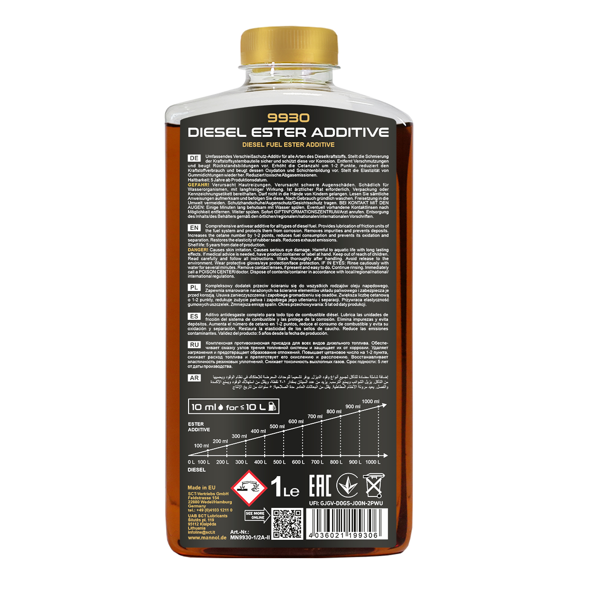 Diesel additive, 200 ml 