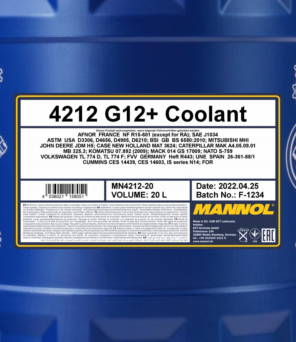 MANNOL Coolant G12+