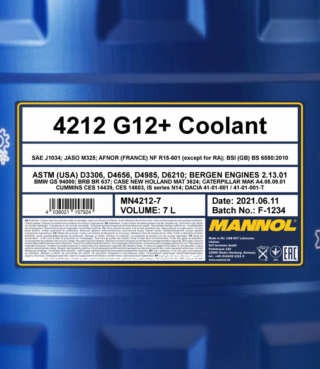 MANNOL Coolant G12+