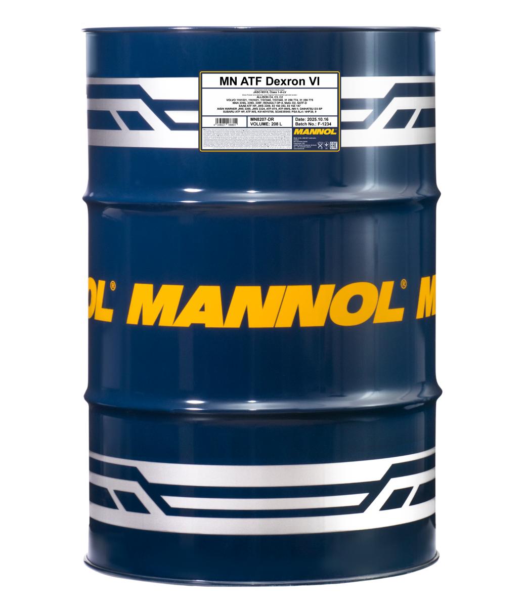 Mannol dexron 6 допуски