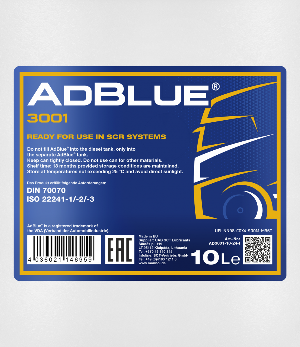 AdBlue - AirClean Blue - ISO 22241-1