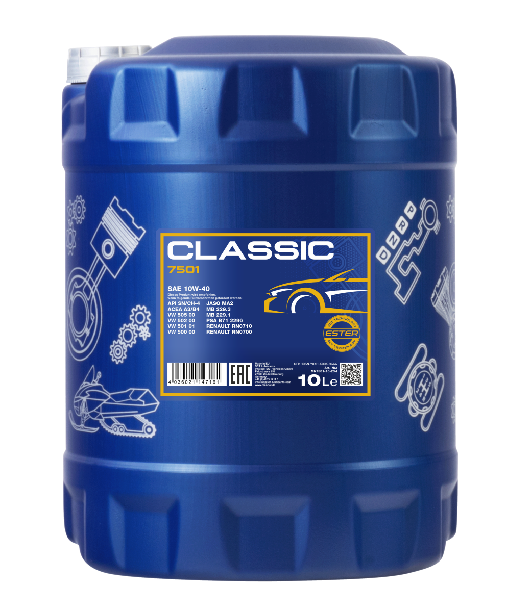 Kit Completo Filtri Auto + Olio Motore MANNOL 10W-40 5L | Filtro Aria, Olio, Carburante E Abitacolo