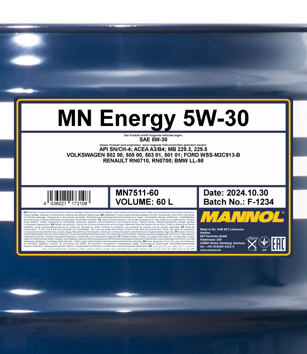 MANNOL Energy 5W-30