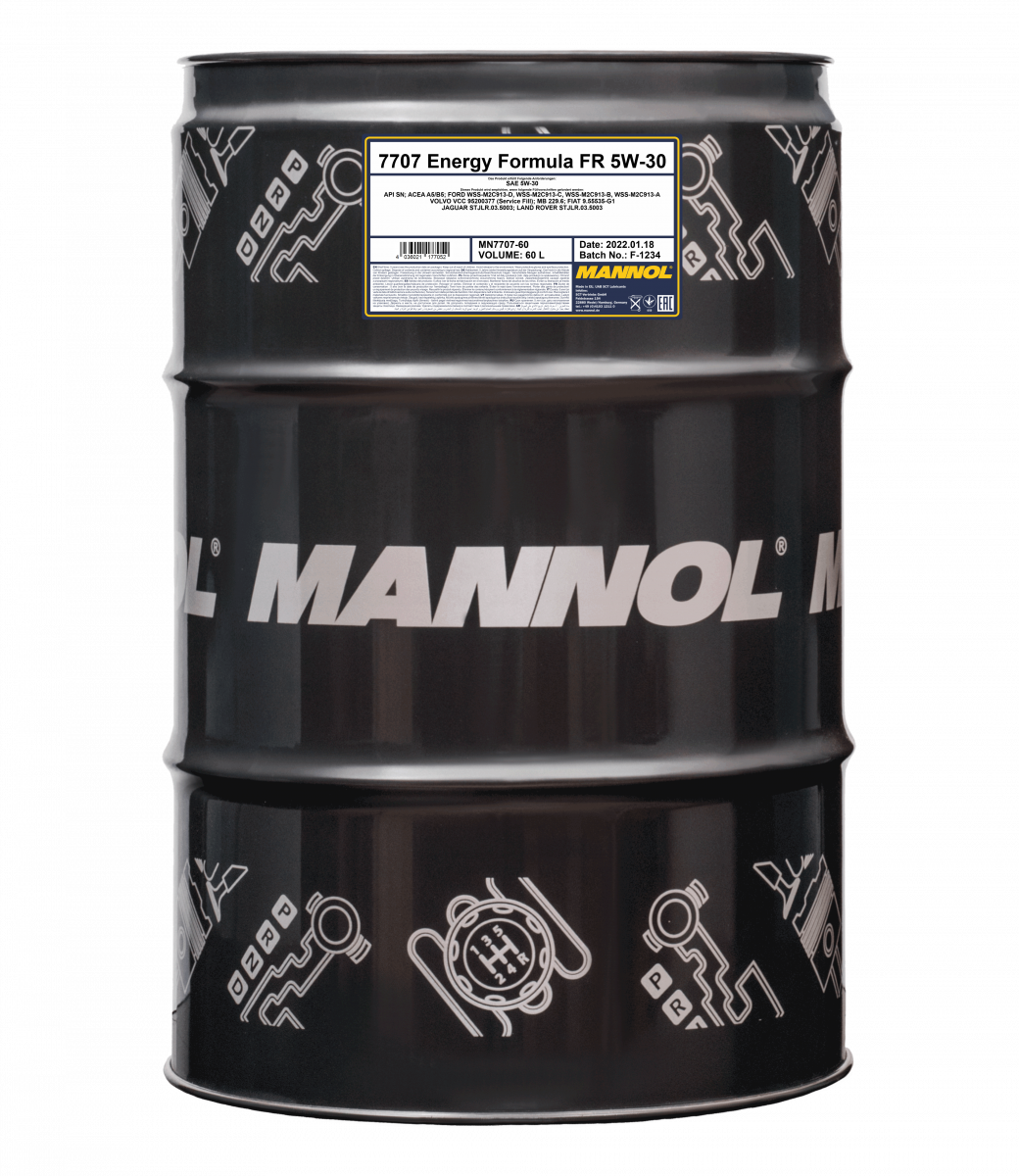 MANNOL (7707) LONGLIFE A5/B5 5W-30- 208L BARREL * TRADE BUY* - CMG Oils  Direct