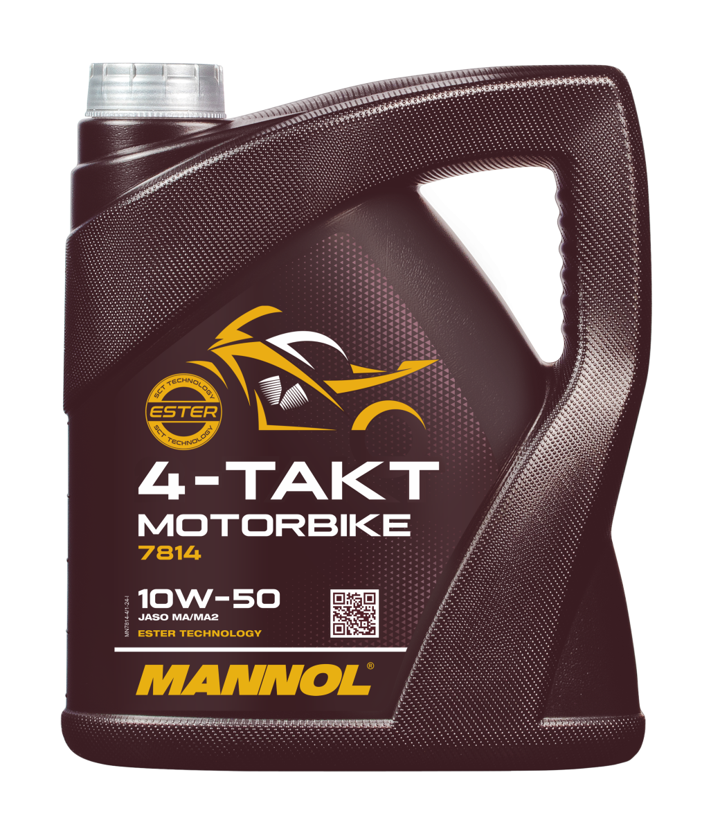 thumbnail image 2 of Mannol 4-Stroke Motorbike Oil 10W-40 – 10 Liters, Semi-Synthetic, API SN 2 of 3