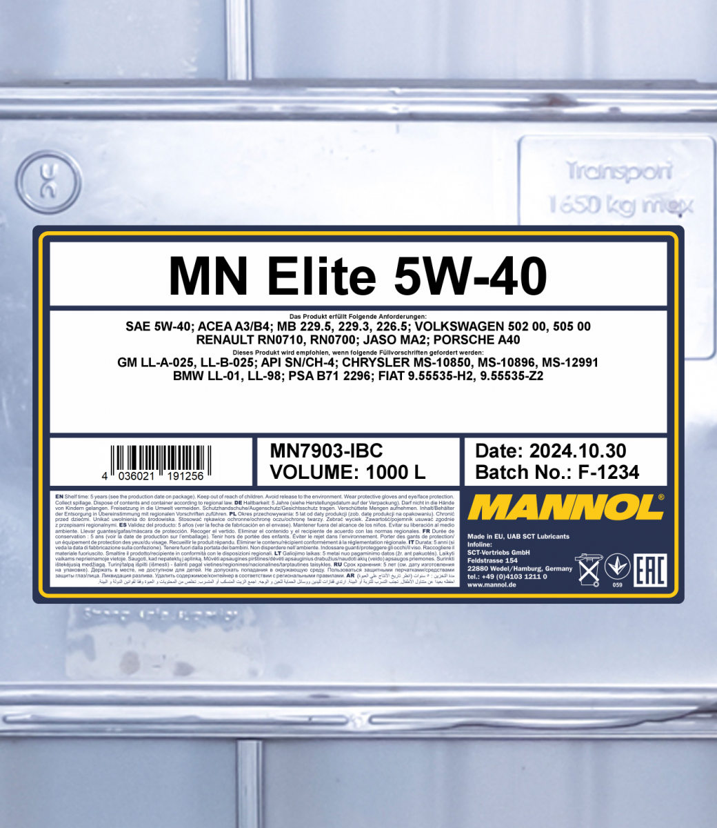 MANNOL GERMANY Oem For Renault Nissan Fully Synthetic Sae 5W-40 7705  Metallic 1L - buy MANNOL GERMANY Oem For Renault Nissan Fully Synthetic Sae  5W-40 7705 Metallic 1L: prices, reviews