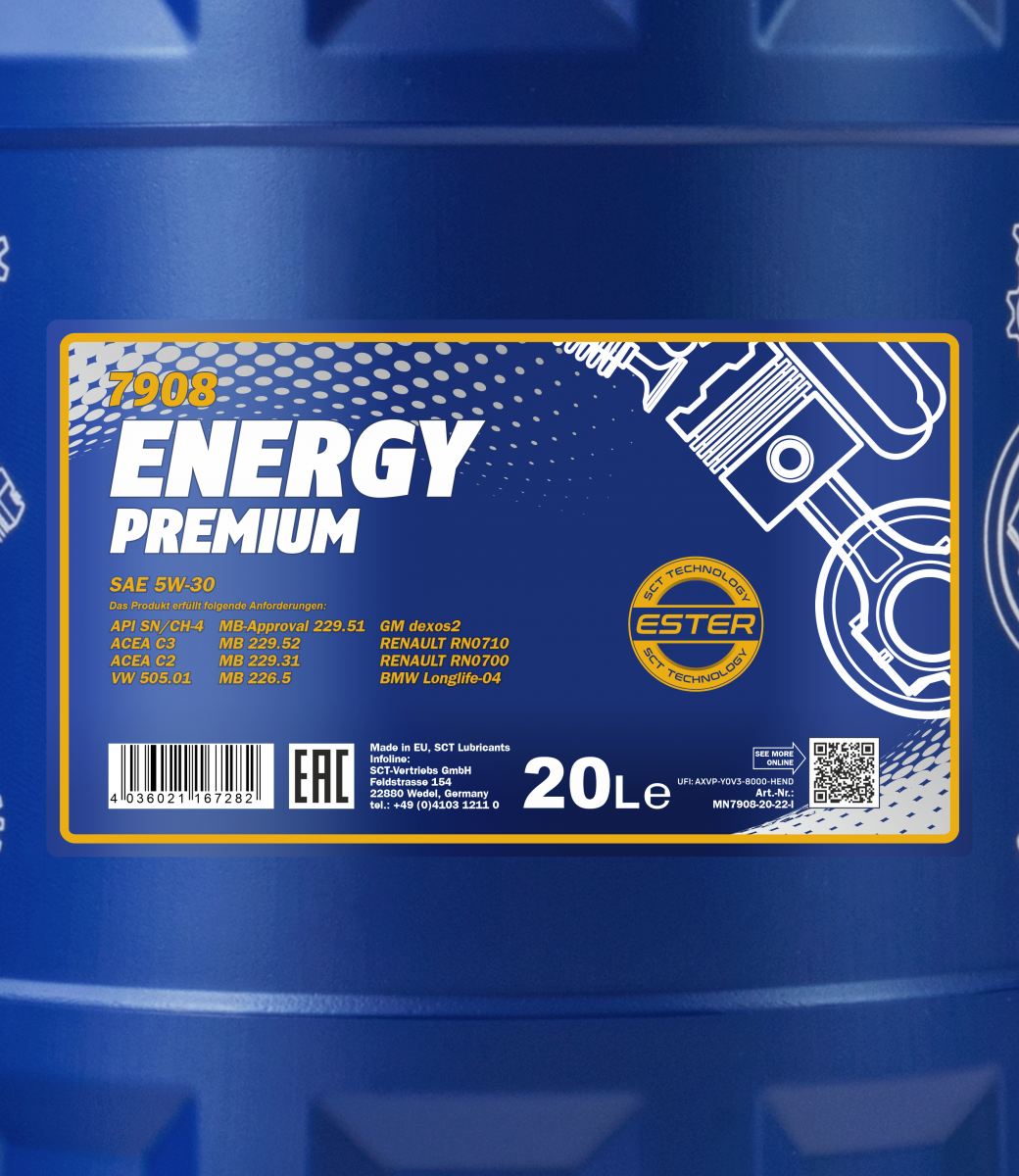 Mannol Energy 5W-30 (5 l) ab 13,65 €