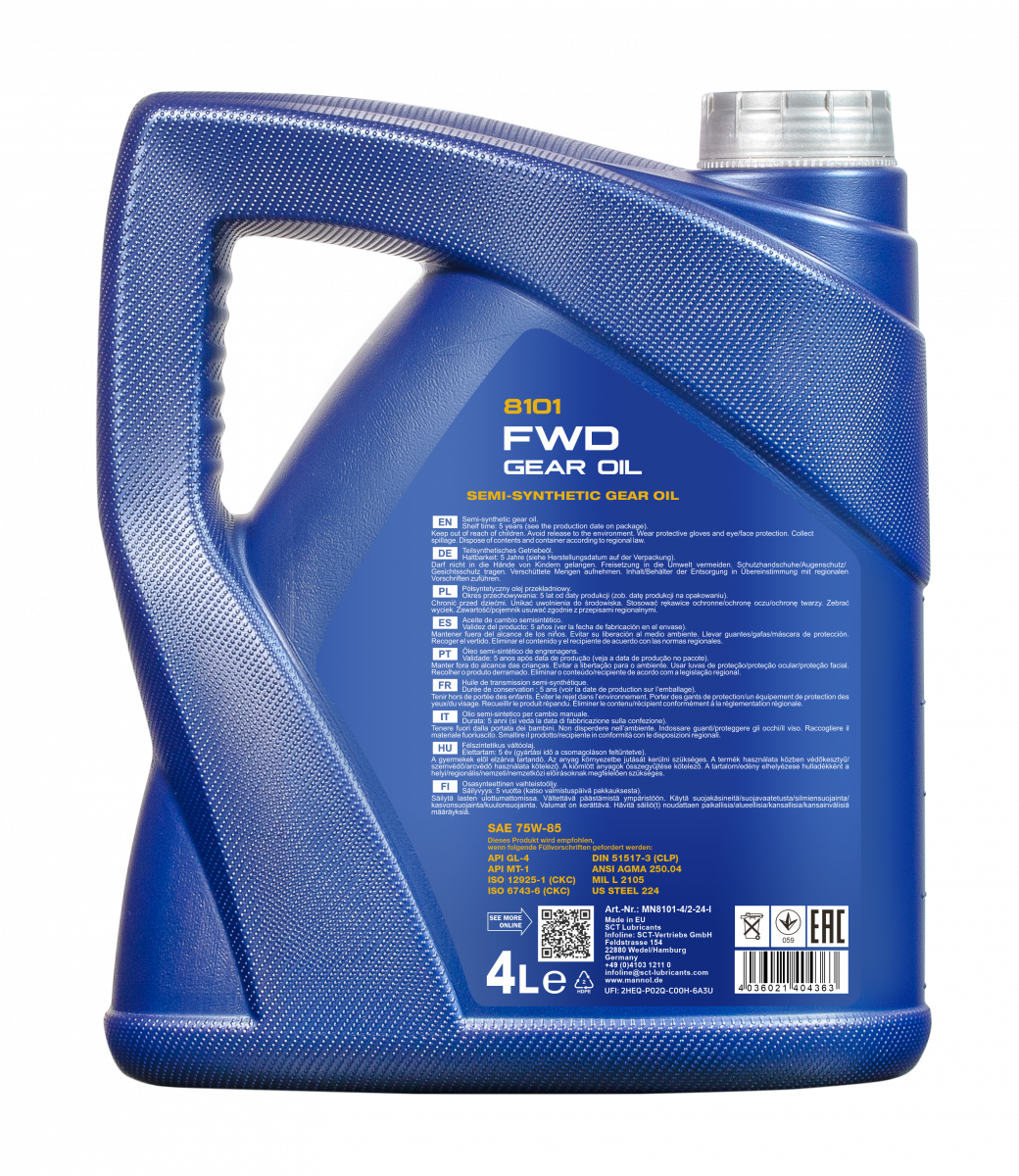 MANNOL FWD 75W-85 GL-4