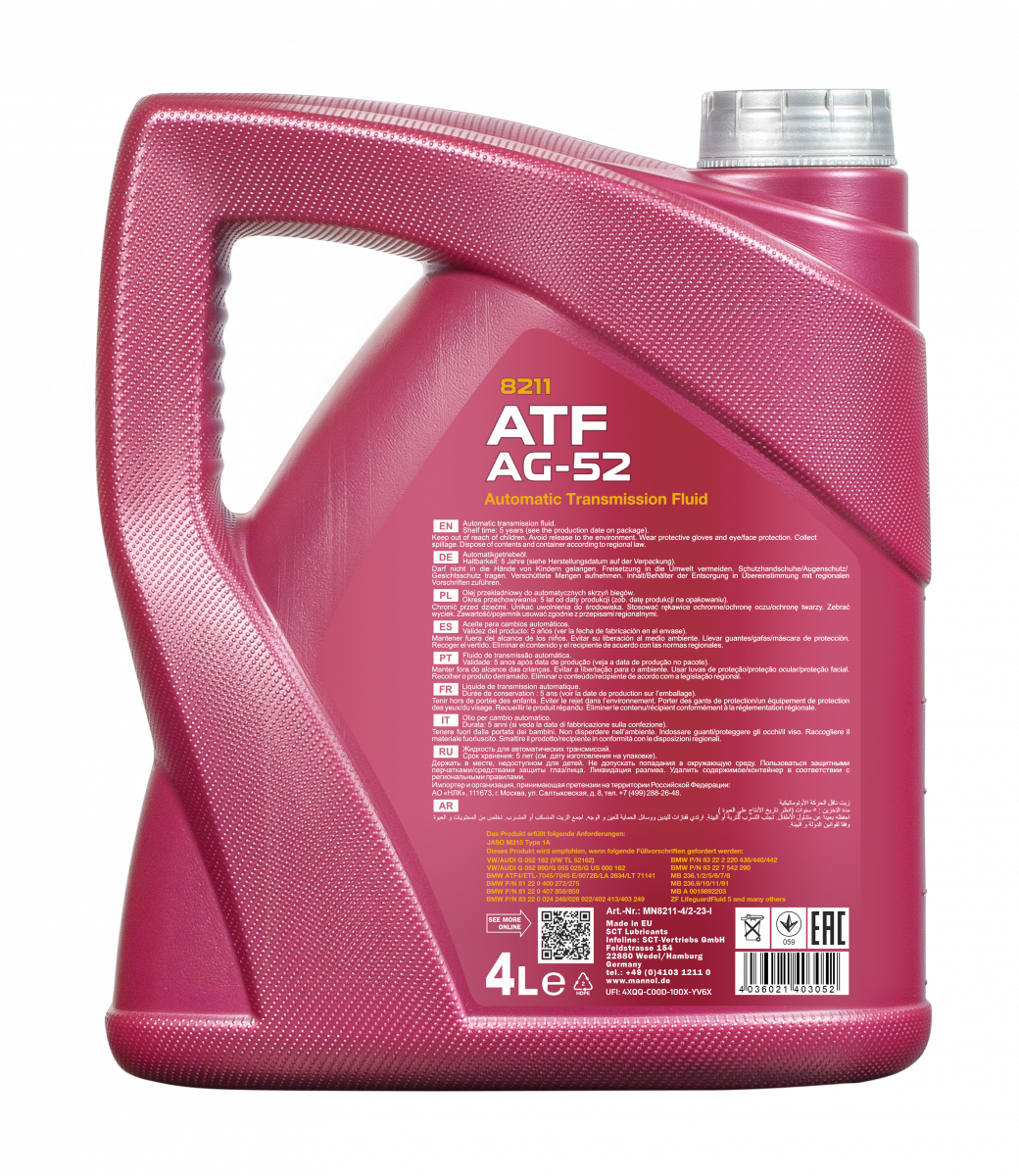 MANNOL ATF AG52