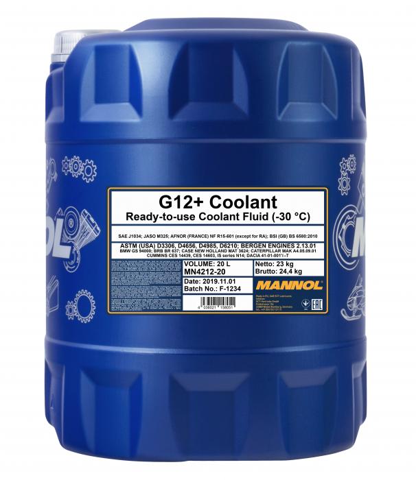 MANNOL Coolant G12+