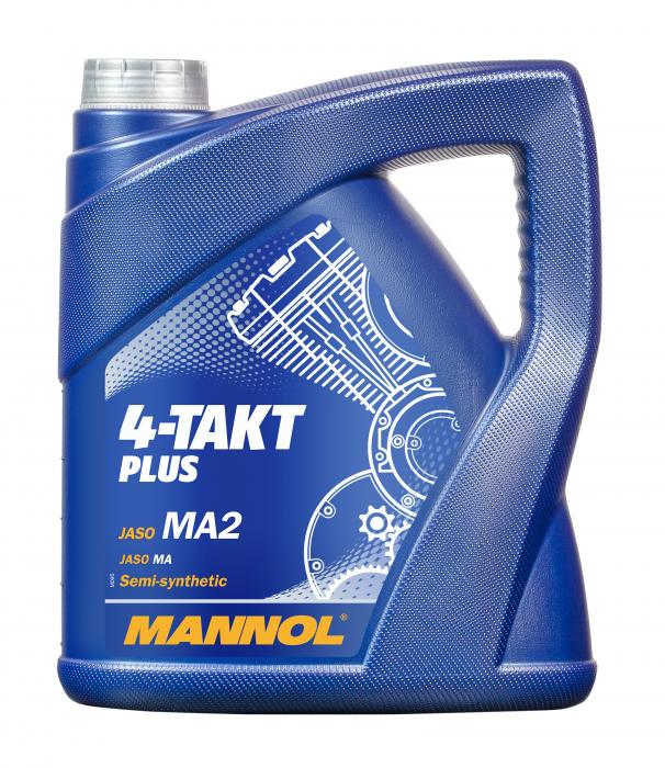 Моторное масло Mannol 4-Takt Plus 10W40 / MN7202-4 (4л)