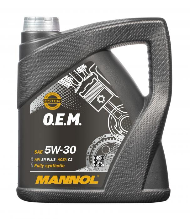 Моторное масло Mannol OEM 5W30 SM/CF / MN7709-4 (4л)