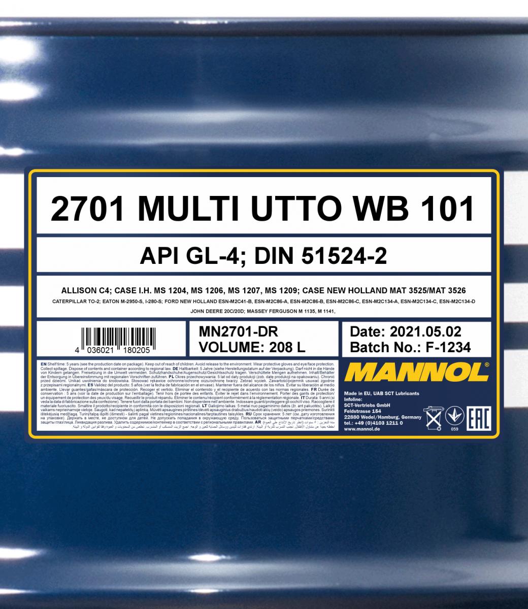 Mannol Multi Utto Wb 101