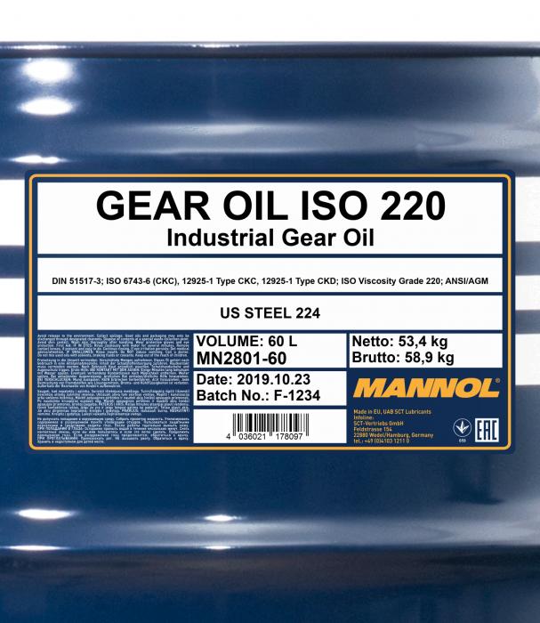 MANNOL Gear Oil ISO 220