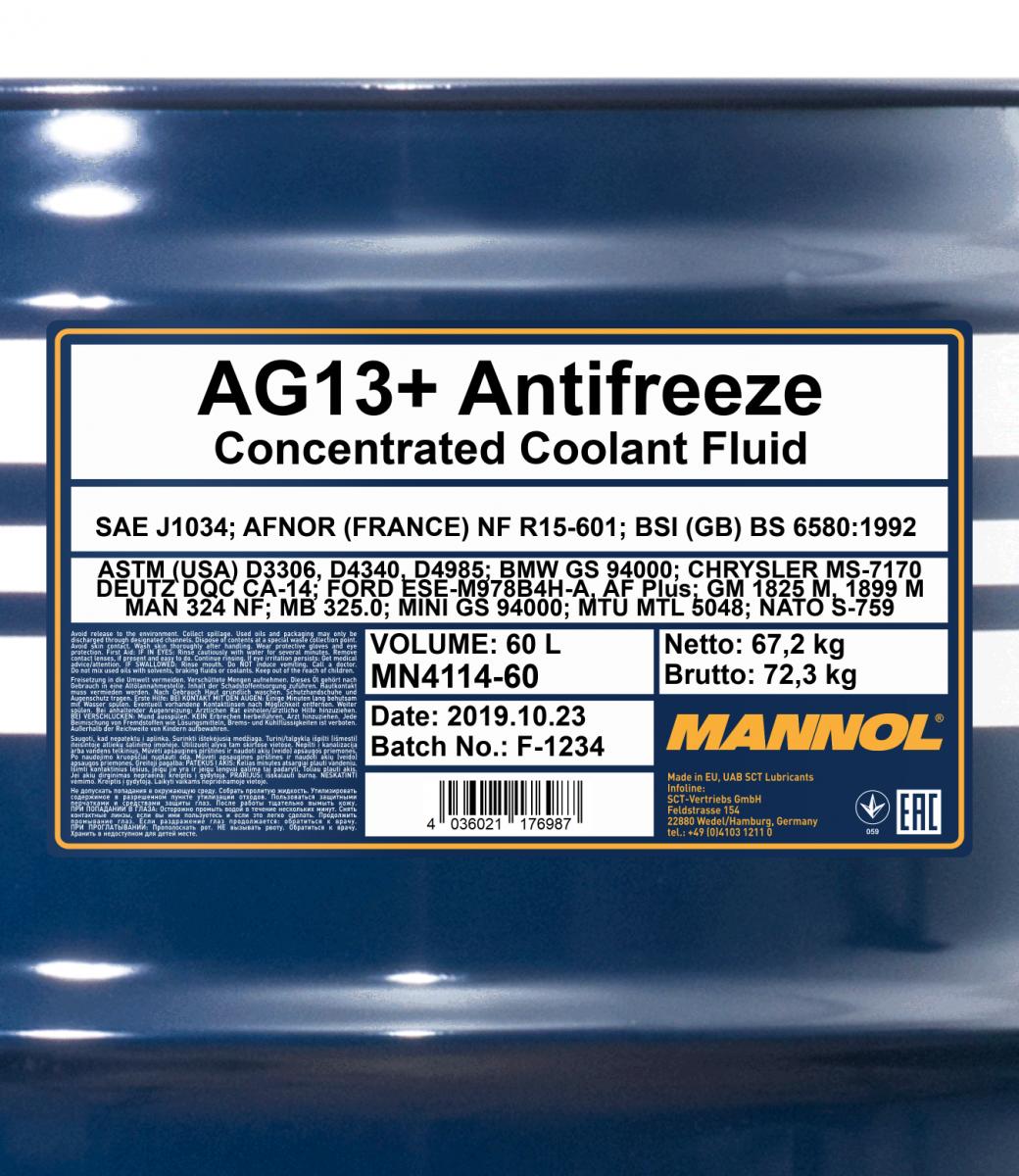 MANNOL Antifreeze AG13+ Advanced