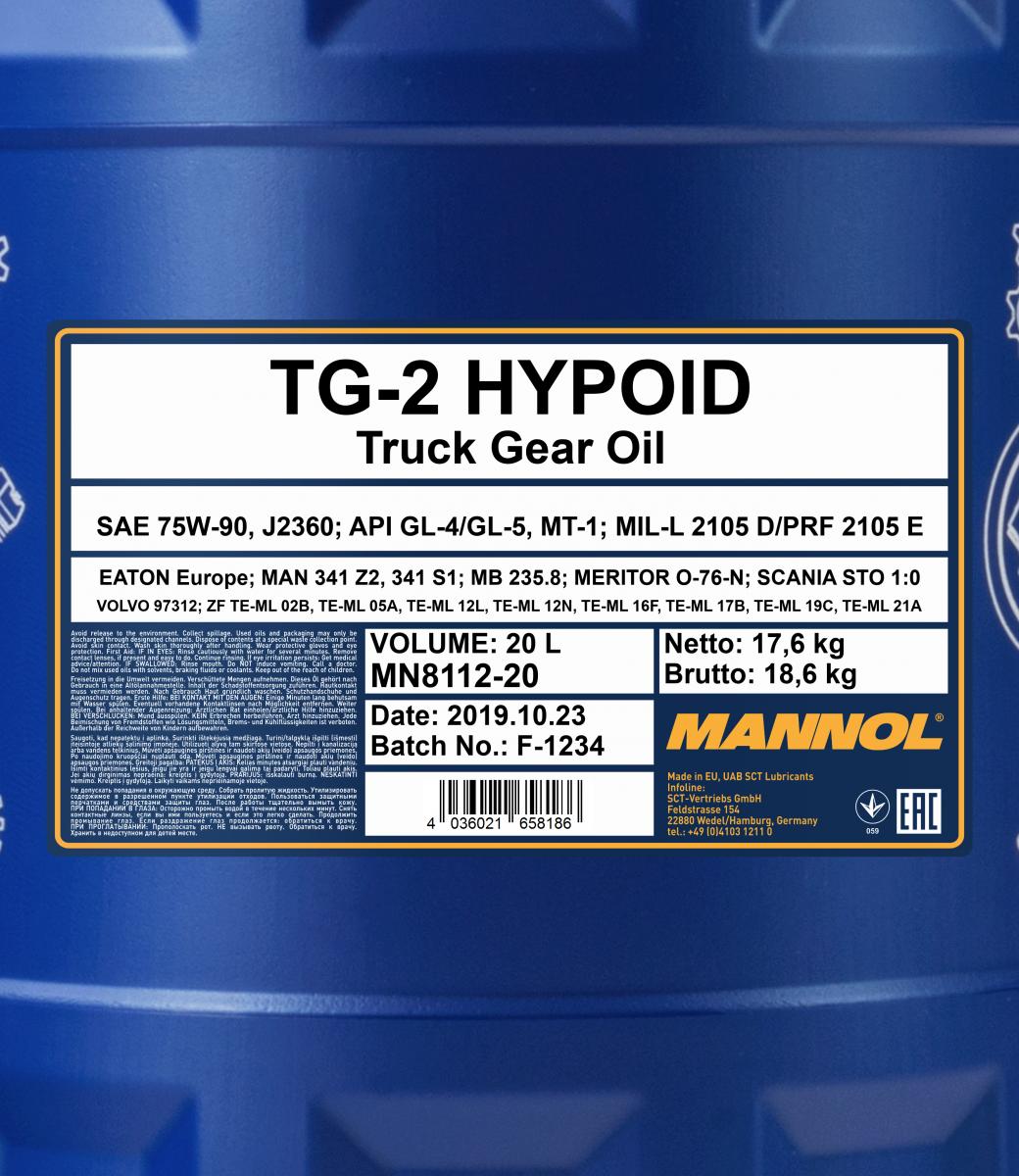 Mannol Tg 2 Hypoid