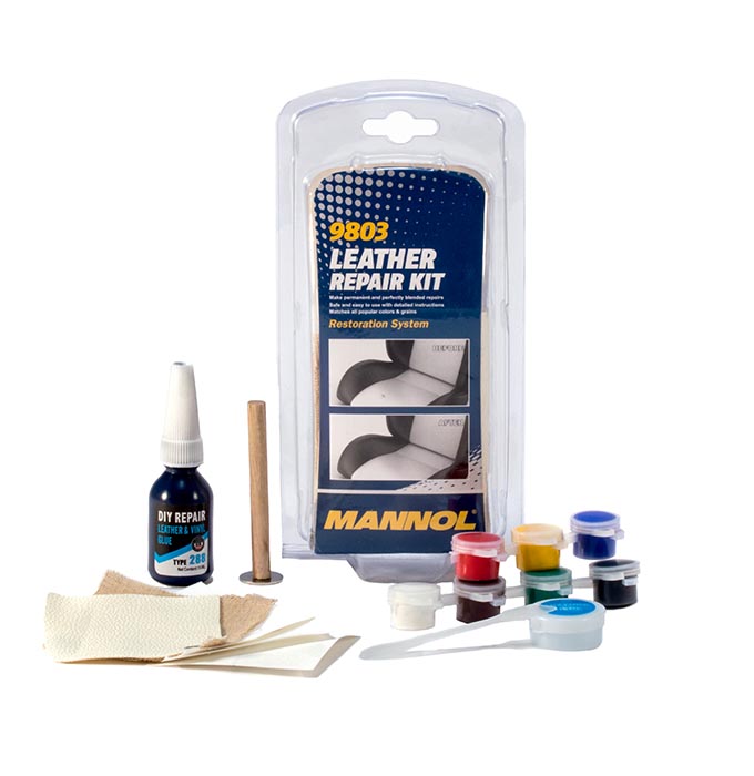Mannol Leather Repair Kit, How To Use The Leather Repair Kit